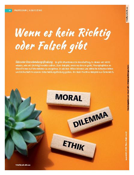 Vorschauseite 1: Wenn es kein Richtig oder Falsch gibt