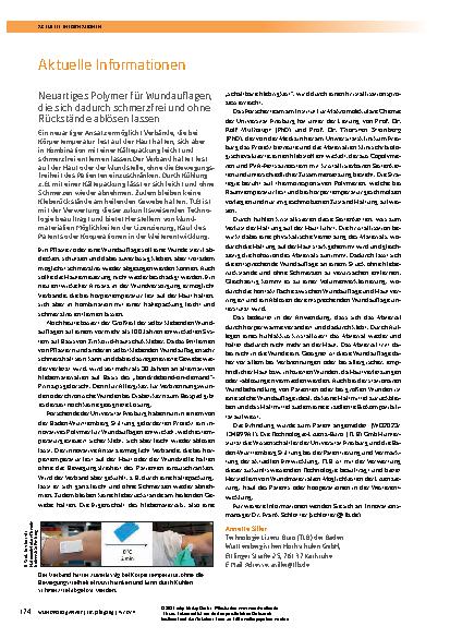 Vorschauseite 1: Aktuelle Informationen
