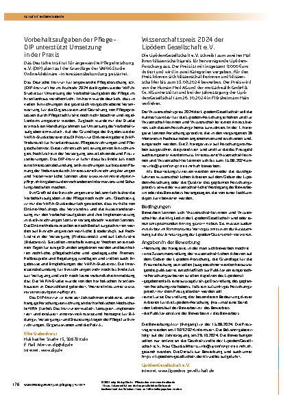 Vorschauseite 3: Aktuelle Informationen