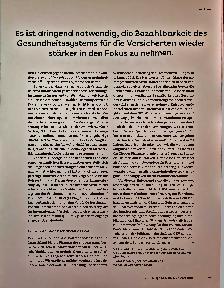 Vorschauseite 6: Intransparenz auf Kassenkosten