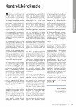 Vorschauseite 1: Kontrollbürokratie