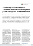 Vorschauseite 1: Aktivierung der körpereigenen Apotheke: Wenn Patient:innen gezielt pharmakologische Reaktionen lernen.