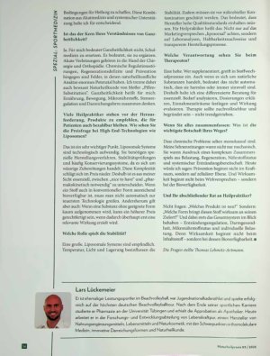 Vorschauseite 5: „Regeneration beginnt auf Zellebene“ Warum Bioverfügbarkeit über Therapieerfolg entscheidet
