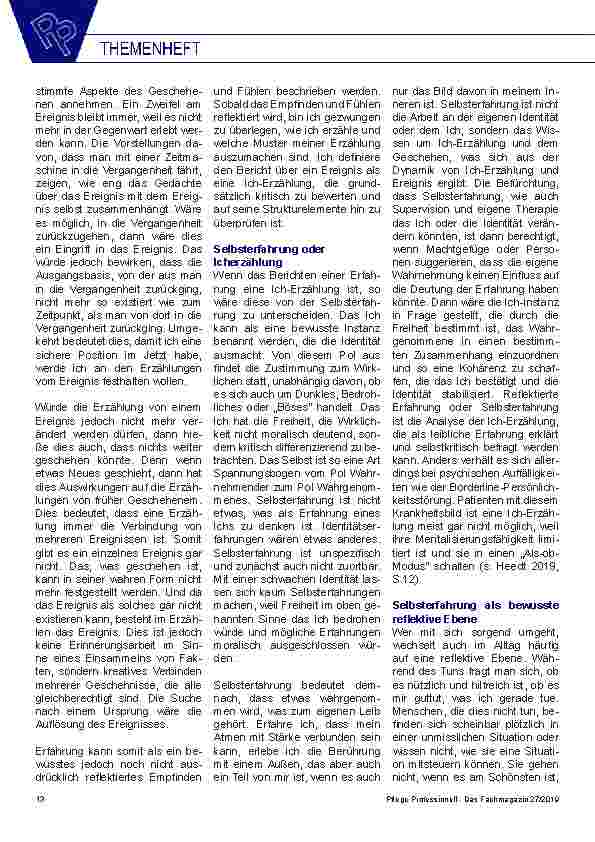 Vorschauseite 3: Selbsterfahrung en passant Mein gedeuteter Alltag