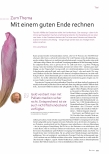 Vorschauseite 1: Mit einem guten Ende rechnen.