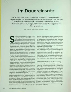 Vorschauseite 1: Im Dauereinsatz