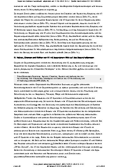 Vorschauseite 3: Nutzen, Chancen, Risiken und Haftung bei der Verwendung von Künstlicher Intelligenz im Kontext der KI-Verordnung und KI-Haftungsrichtlinie