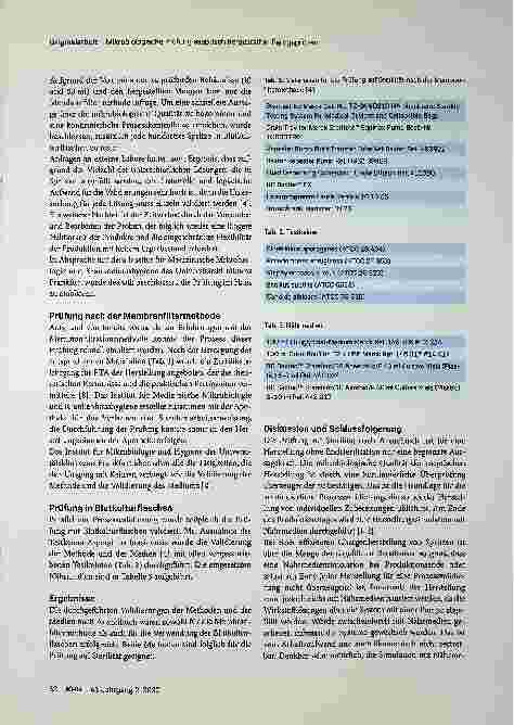 Vorschauseite 2: Mikrobiologische Prüfung aseptisch hergestellter Spritzen