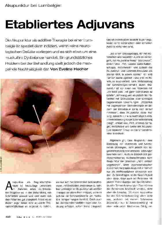 Vorschauseite 1: Etabliertes Adjuvans