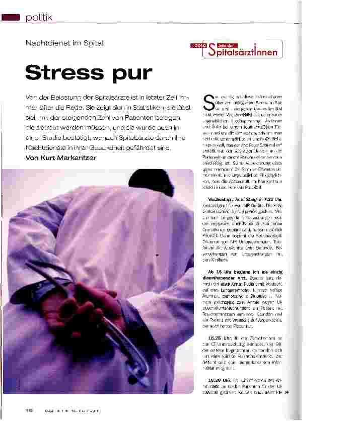 Vorschauseite 1: Stress pur