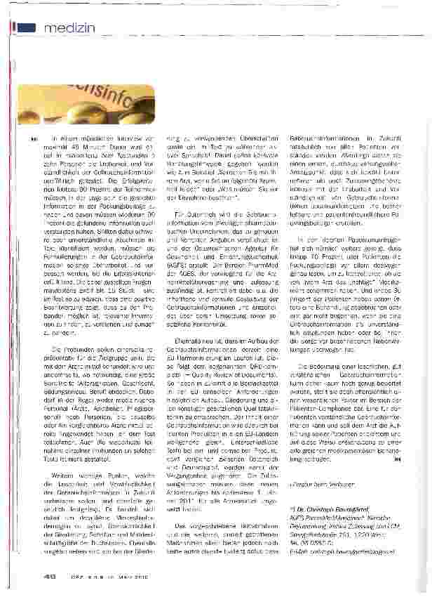 Vorschauseite 2: Verständlich informiert