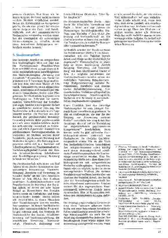 Vorschauseite 3: Ausund Weiterbildung rechtlicher Betreuer durch Masterstudiengänge
