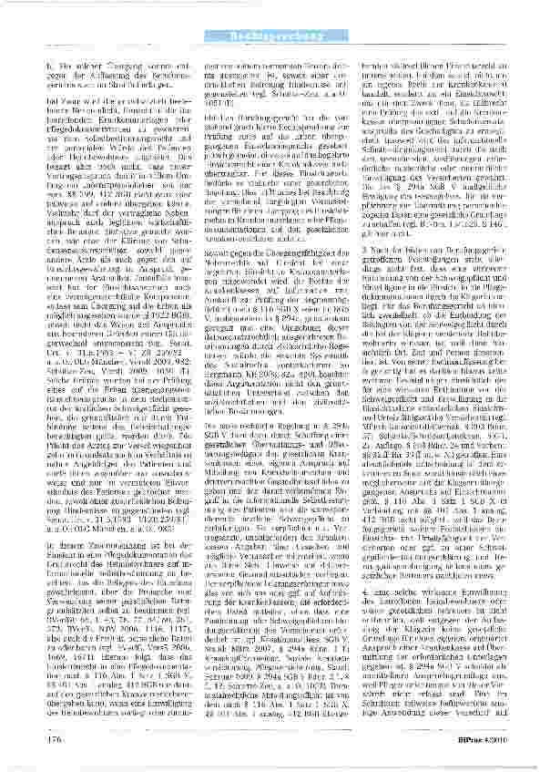 Vorschauseite 3: Zur Einsicht in Pflegedokumentationen