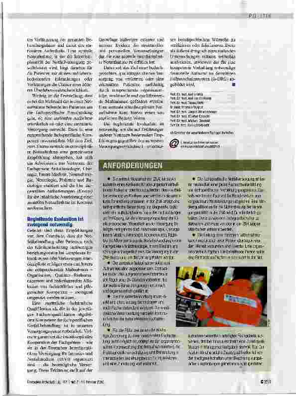 Vorschauseite 2: Zentral und interdisziplinär