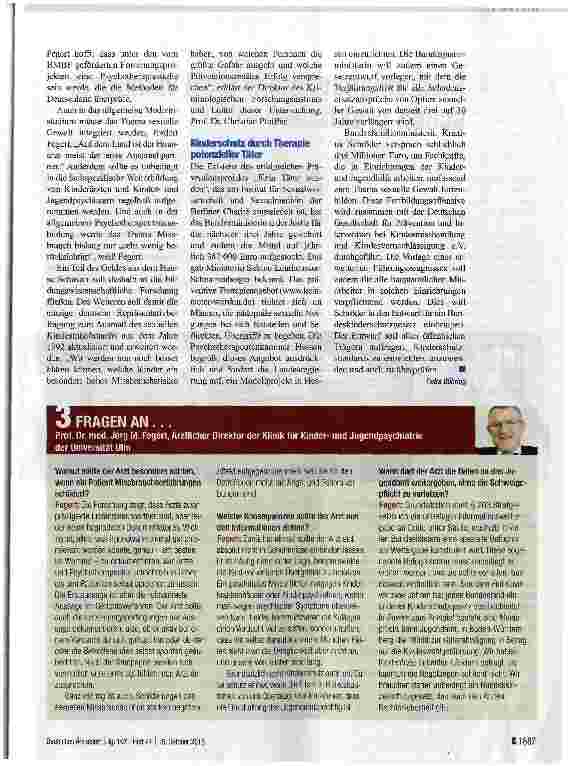 Vorschauseite 2: Prävention und wirksame Therapien