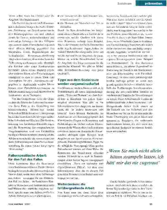 Vorschauseite 3: Auch Fußball kann Soziale Arbeit sein