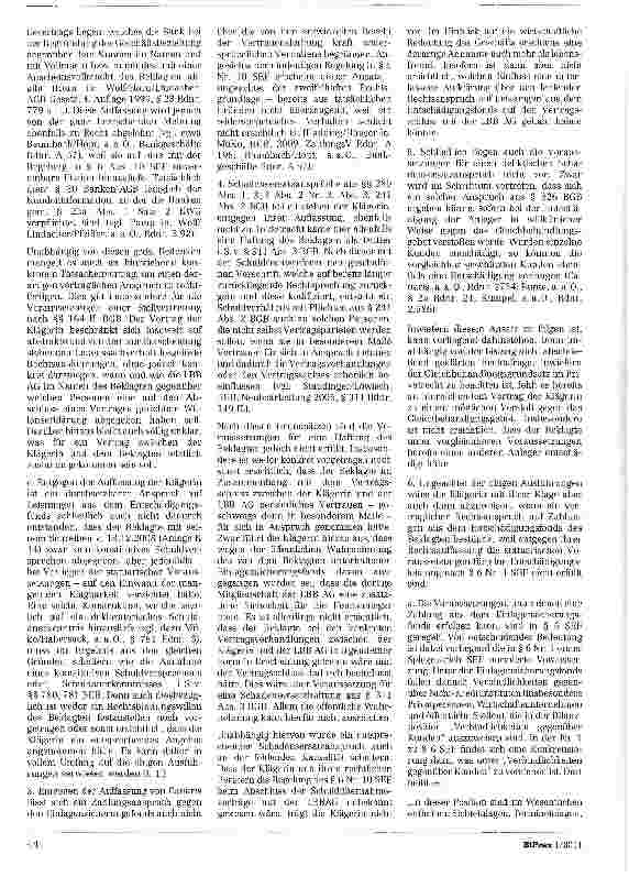 Vorschauseite 4: Zum Anspruch der Bankkunden auf Leistungen aus dem Einlagensicherungsfonds§ 6 Nr. 1 SEF