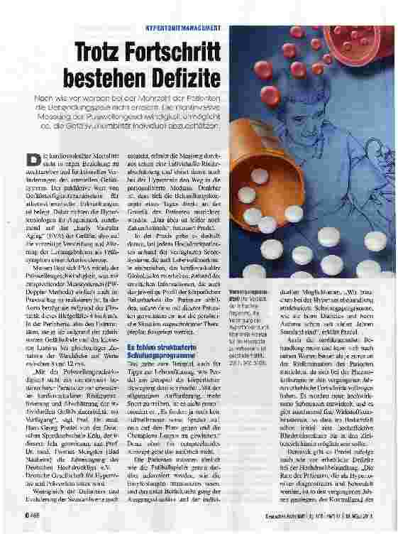Vorschauseite 1: Trotz Fortschritt bestehen Defizite