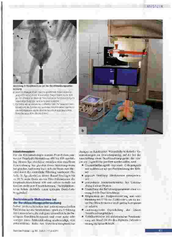 Vorschauseite 5: Kinderradiologie - Besonderheiten des Strahlenschutzes