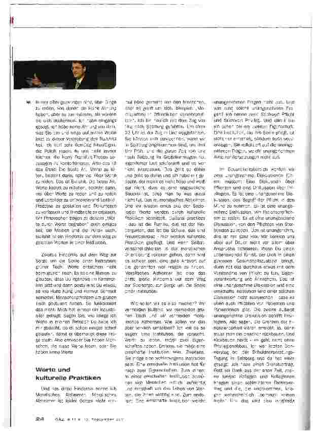 Vorschauseite 3: Werte in einer modernen Gesellschaft