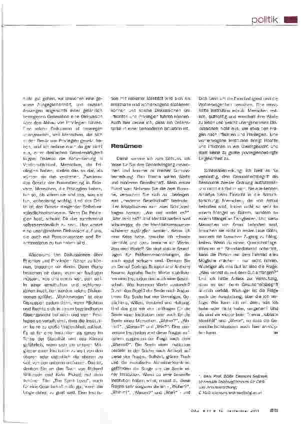 Vorschauseite 4: Werte in einer modernen Gesellschaft