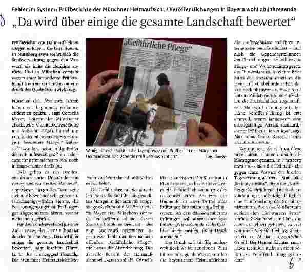 Vorschauseite 1: Da wird über einige die gesamte Landschaft bewertet