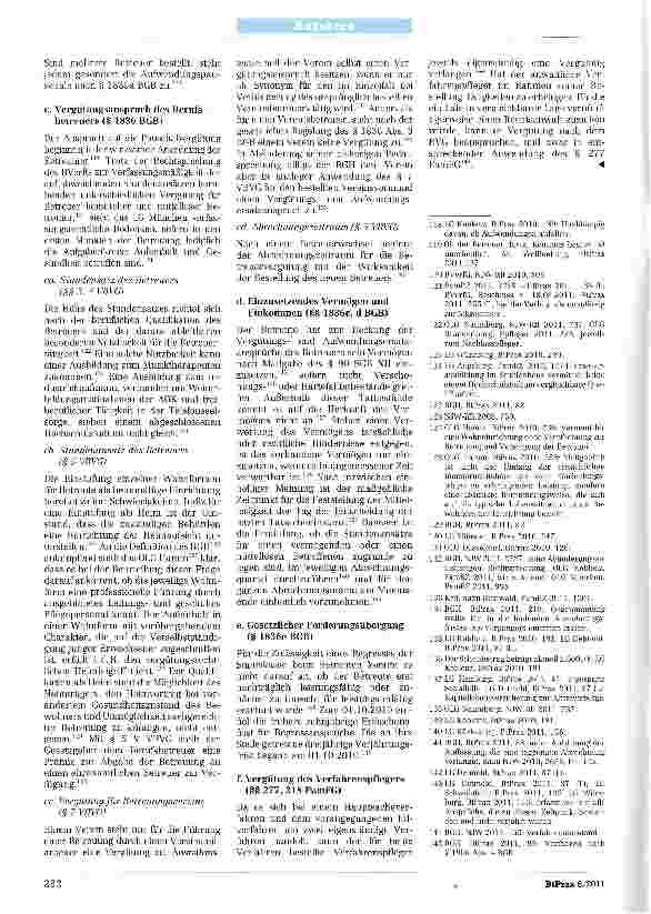 Vorschauseite 6: Die Entwicklung des Betreuungsrechts bis Anfang Juni 2011