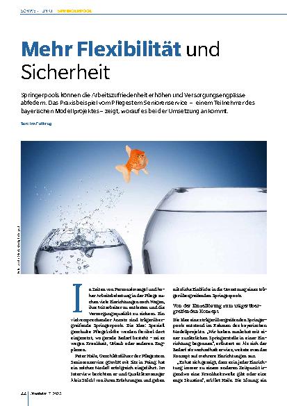 Vorschauseite 1: Mehr Flexibilität und Sicherheit