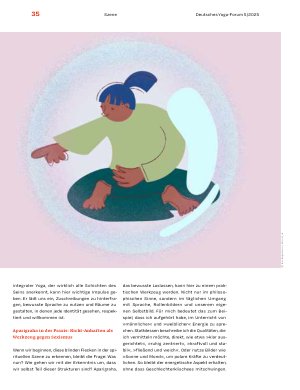 Vorschauseite 3: Warum Loslassen in der Yoga-Szene auch bedeutet, patriarchale Prägungen zu hinterfragen
