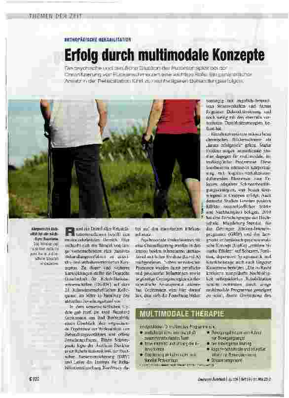 Vorschauseite 1: Erfolg durch multimodale Konzepte