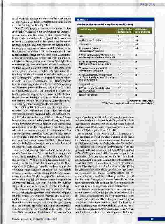 Vorschauseite 5: Neue Arzneimittel: Verfügbarkeit von Daten zum therapeutischen Stellenwert bei Markteinführung
