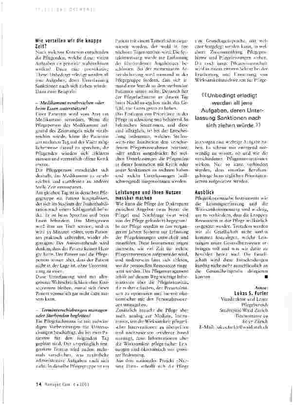 Vorschauseite 2: Die Ökonomie der Zeit