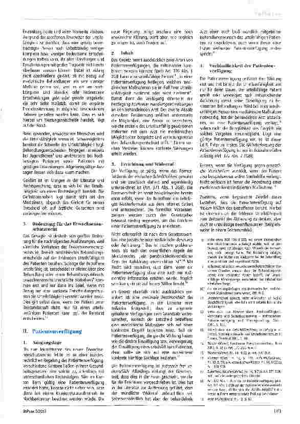 Vorschauseite 2: Das neue Erwachsenenschutzrecht der Schweiz -Patientenverfügung, Vertretung bei medizinischen Maßnahmen, fürsorgerische Unterbringung, Aufenthalt in Wohnoder Pflegeeinrichtungen