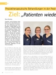 Vorschauseite 1: Physiotherapeutische Behandlungen in der Post-Covid-Ambulanz Ziel: „Patienten wieder alltagsfähig machen“