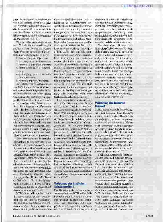 Vorschauseite 2: Patientenaufklärung erforderlich