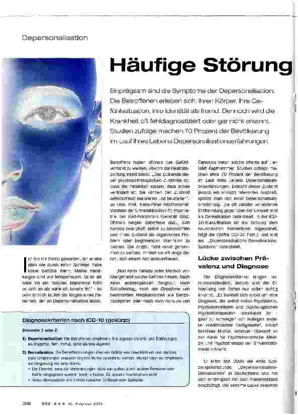 Vorschauseite 1: Häufige Störung