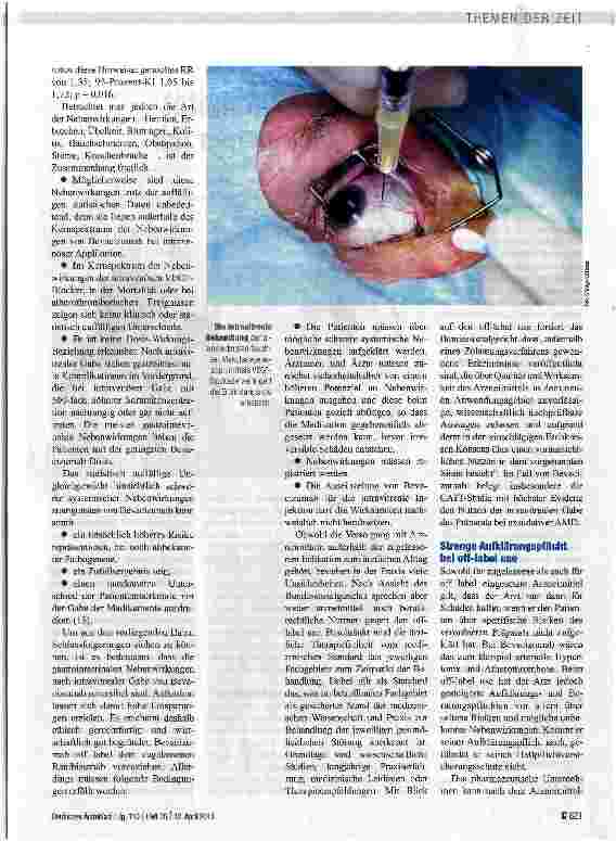 Vorschauseite 3: Ist off-label use geboten?