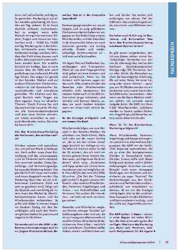 Vorschauseite 2: Marketing heißt Austausch.