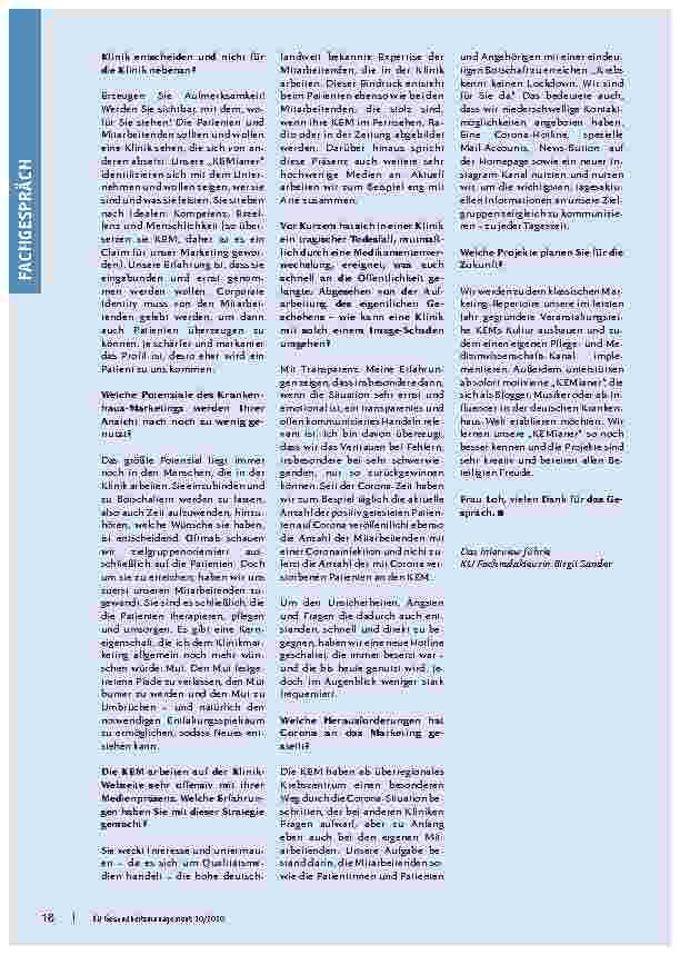 Vorschauseite 3: Marketing heißt Austausch.