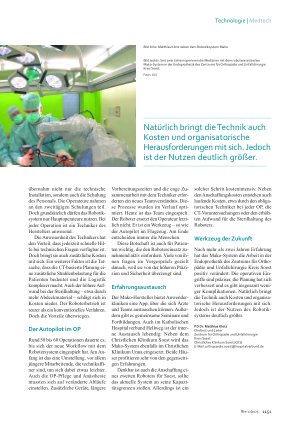 Vorschauseite 2: Robotik Operieren mit Autopilot