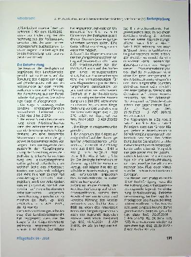 Vorschauseite 4: Zur Pflicht der Kenntnisnahme bei Bekanntgabe einer Dienstplanänderung in der Freizeit per SMS