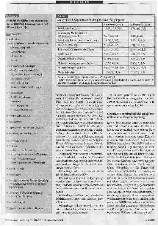 Vorschauseite 3: Der plötzliche Säuglingstod