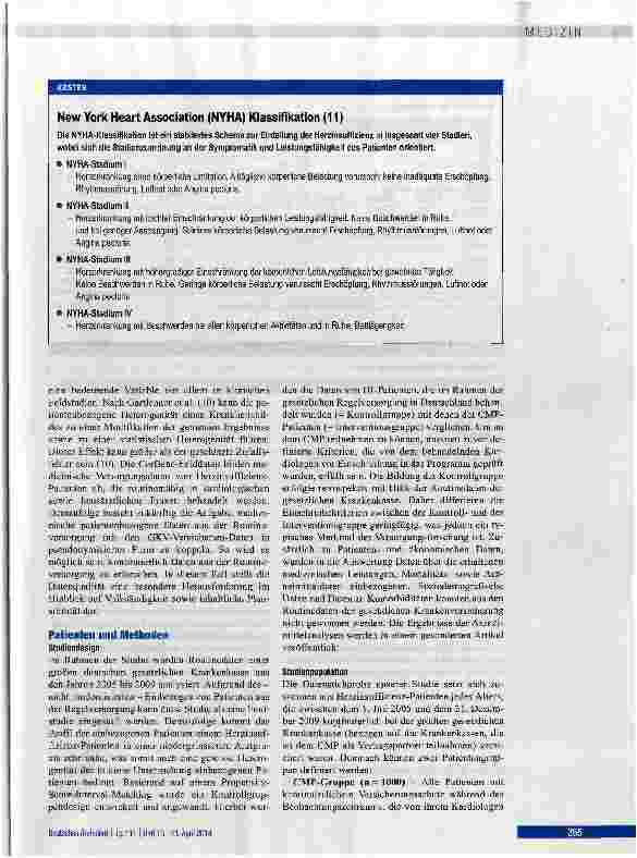 Vorschauseite 2: Case-Management-Programm für Patienten mit chronischer Herzinsuffizienz