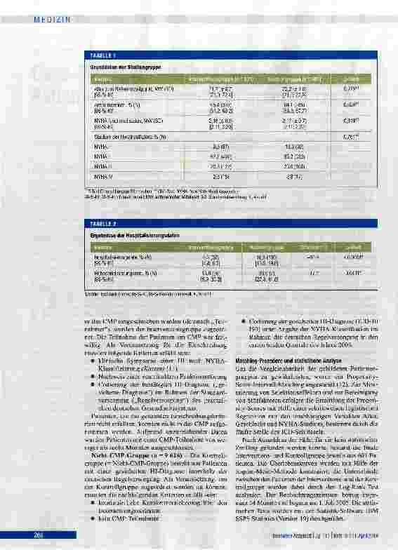 Vorschauseite 3: Case-Management-Programm für Patienten mit chronischer Herzinsuffizienz