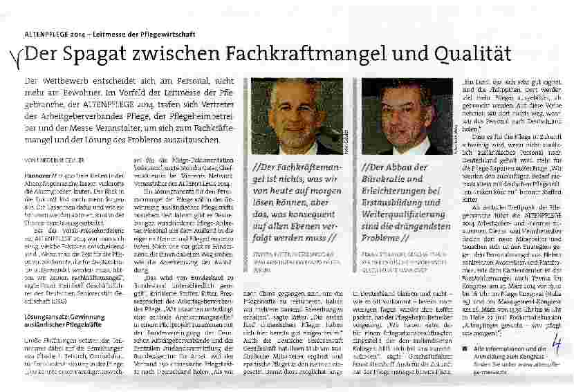 Vorschauseite 1: Der Spagat zwischen Fachkraftmangel und Qualität