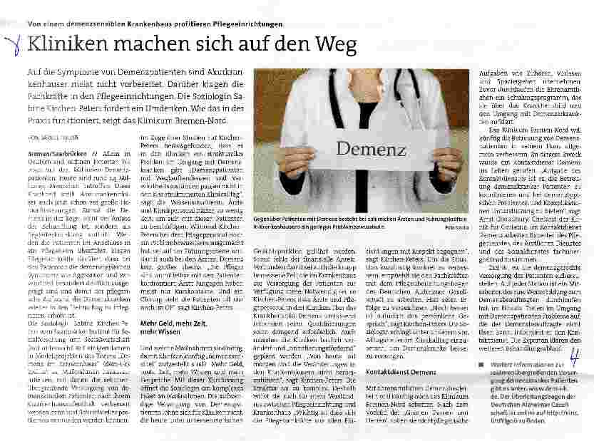 Vorschauseite 1: Kliniken machen sich auf den Weg