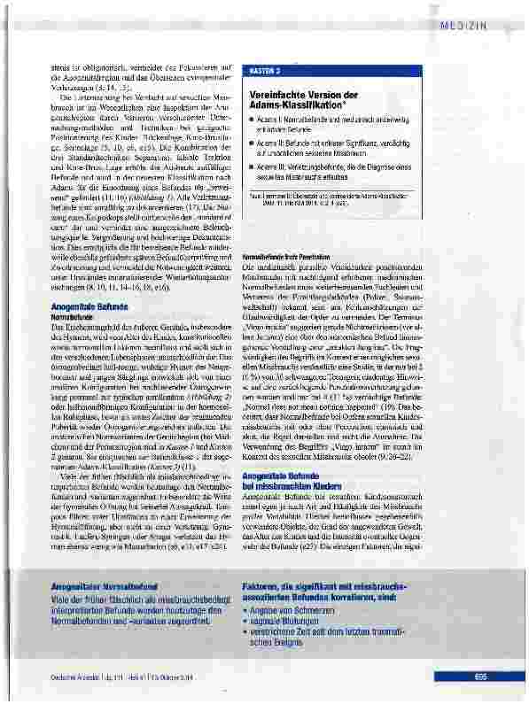 Vorschauseite 4: Medizinische Diagnostik bei sexuellem Kindesmissbrauch