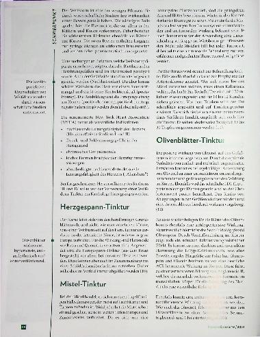 Vorschauseite 3: Im Takt bleiben (Ur-)Tinkturen für Herz und Kreislauf