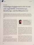 Vorschauseite 1: Freiwilliges Engagement in der Kinderund Jugendhilfe: Unterstützungs-, Beziehungsund Konfliktpotenzial