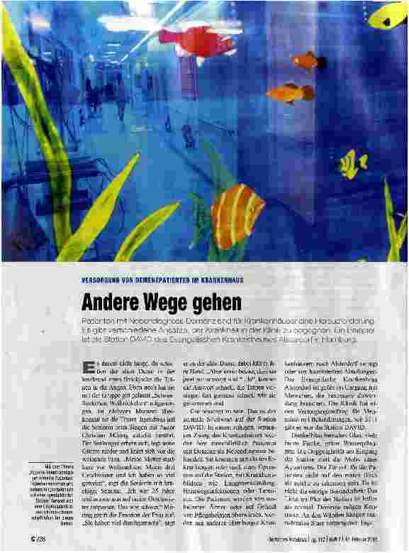 Vorschauseite 1: Andere Wege gehen